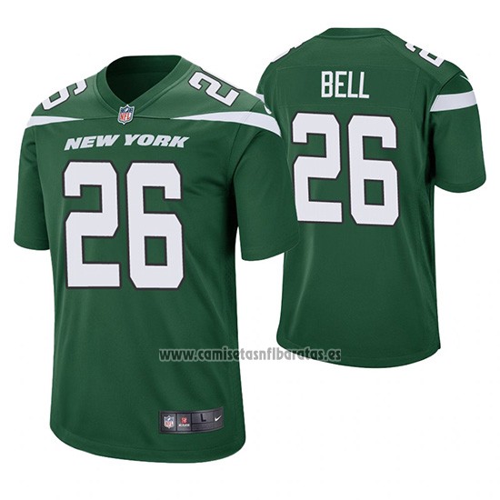 Camiseta NFL Game New York Jets Le'veon Bell Verde